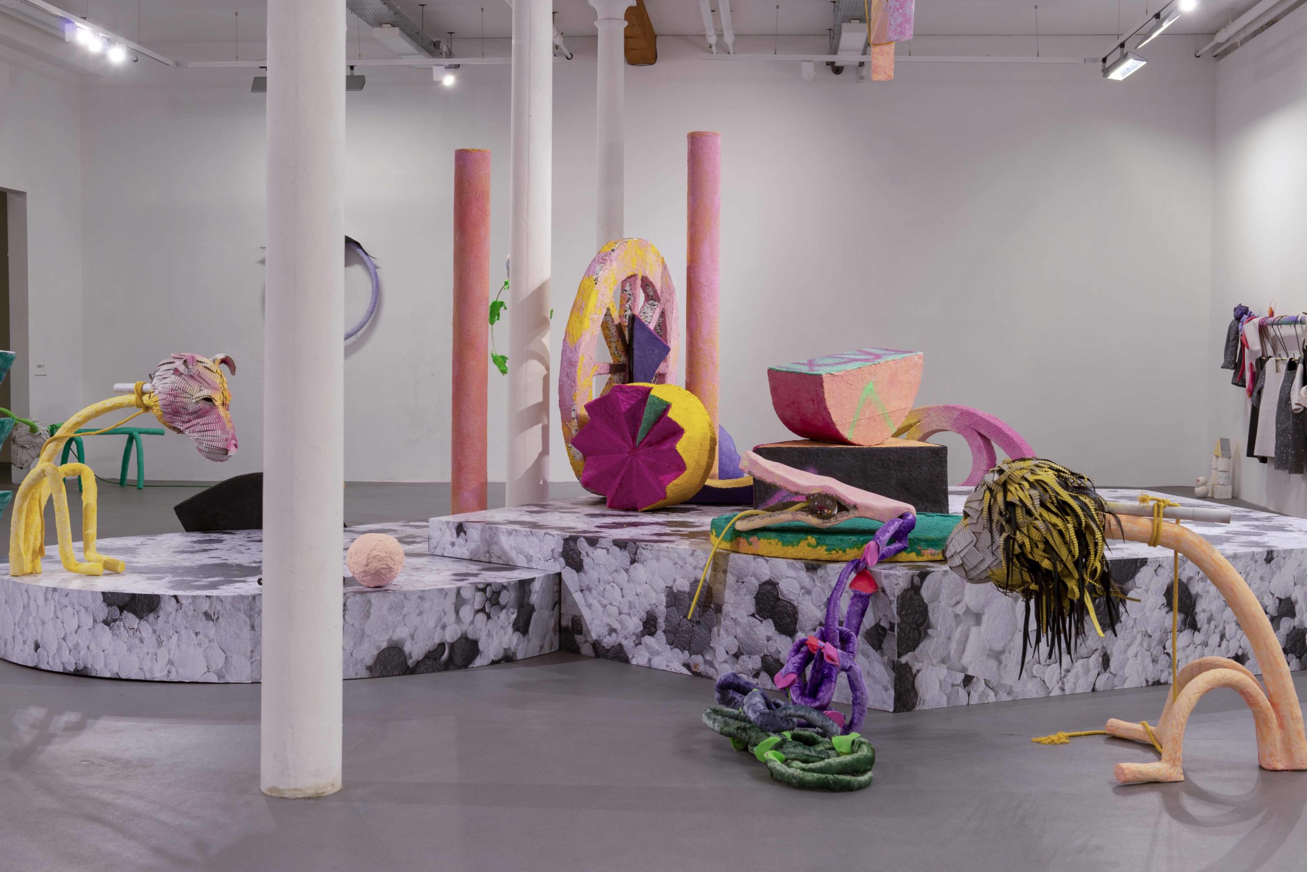 Candida Powell-Williams, Command Lines, exhibition installation view, Void Gallery, 2019