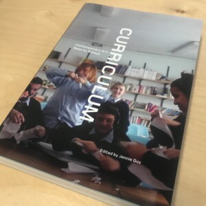 cover of a paperback book titled 'Curriculum' by Jennie Guy